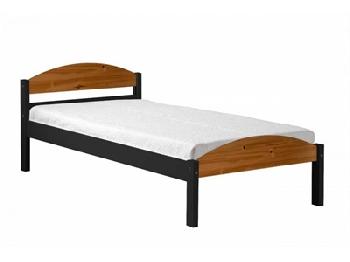 Verona Design Ltd Maximus Graphite 3' Single Graphite Slatted Bedstead Wooden Bed