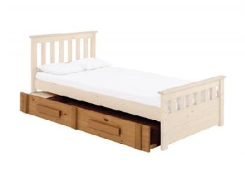 Verona Design Ltd Pesaro Universal Underbed 3' Single Graphite Stowaway Bed