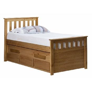 Verona Kids Bergamo Captains Bed - Antique