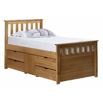 Verona Kids Ferrara Captains Bed Antique