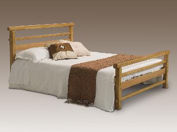 Verona Lecco Double Antique Pine Bed Frame