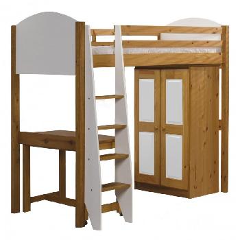 Verona Long High Sleeper Set 1 with White