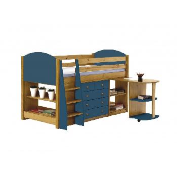 Verona Long Mid Sleeper Set 1 with Blue