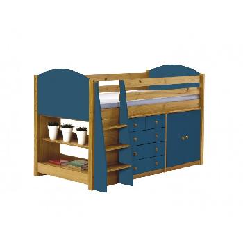 Verona Long Mid Sleeper Set 2 with Blue