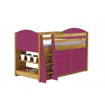 Verona Long Mid Sleeper Set 2 with Fuschia