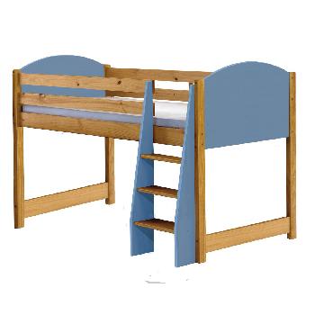 Verona Long Mid Sleeper with Baby Blue