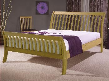 Verona Parma Double Pine Bed Frame