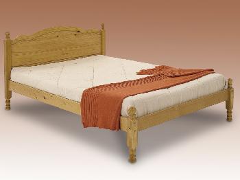 Verona Roma Extra Long Double Pine Bed Frame