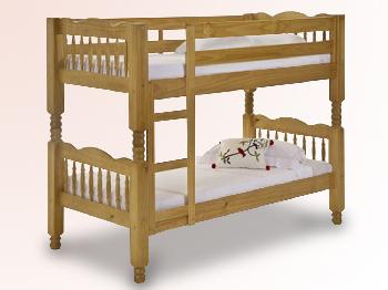 Verona Trieste Pine Bunk Bed Frame