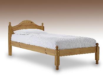 Verona Veresi Long Euro (IKEA) Size Single Pine Bed Frame