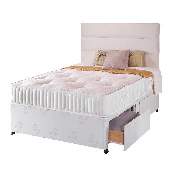 Vogue Repose Gold Pocket 1000 Divan Set 4 Drawer Super King