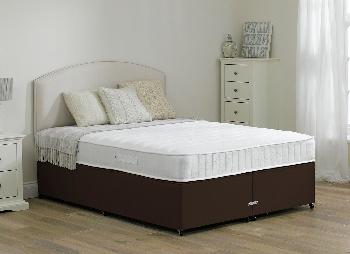 Wakefield Pocket Sprung Divan Bed - Medium - Mocha - 4'6 Double