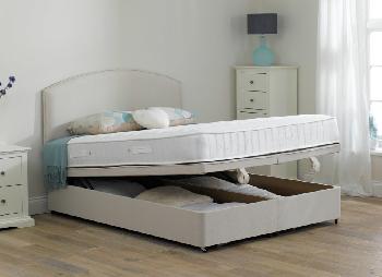 Wakefield Pocket Sprung Ottoman Bed - Medium - Beige - 6'0 Super King