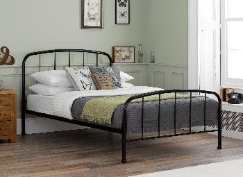 Westbrook Black Metal Bed Frame - 4'6 Double