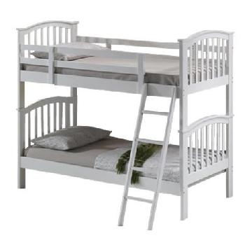 White Bunk Bed Frame