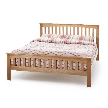 Windsor Oak Wooden Bed Frame Small Double