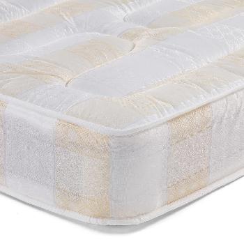 York Light Quilt Sprung Mattress Single